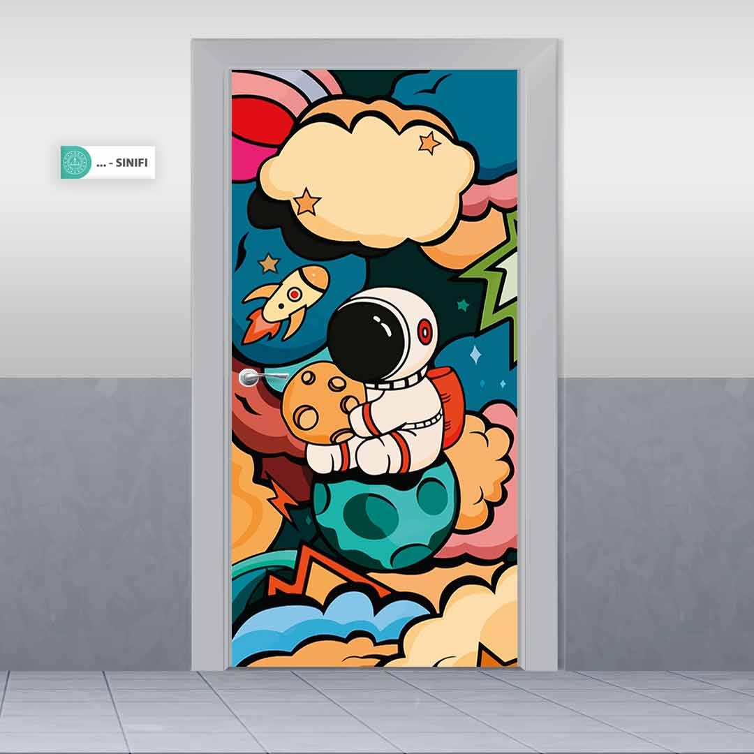 Astronot Kapı Giydirme