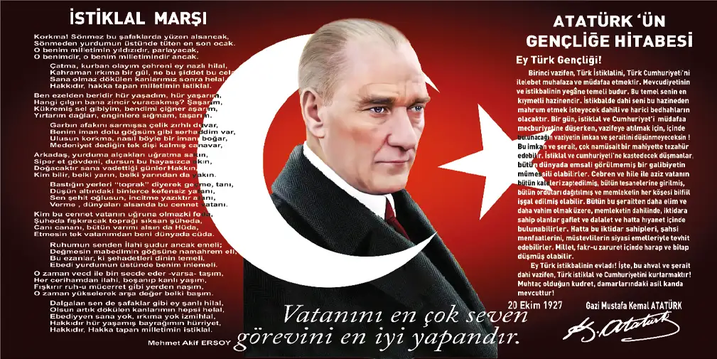 Atatürk Köşesi, MEB Milli Köşe 1