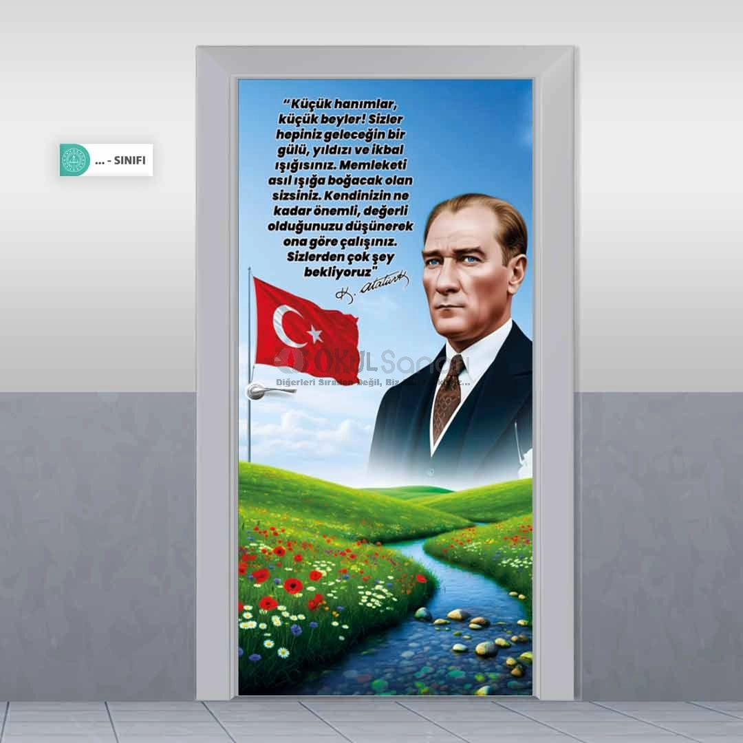 Atatürk  İlkokul Kapı Giydirme