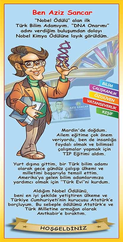 Aziz Sancar Kapı Giydirme