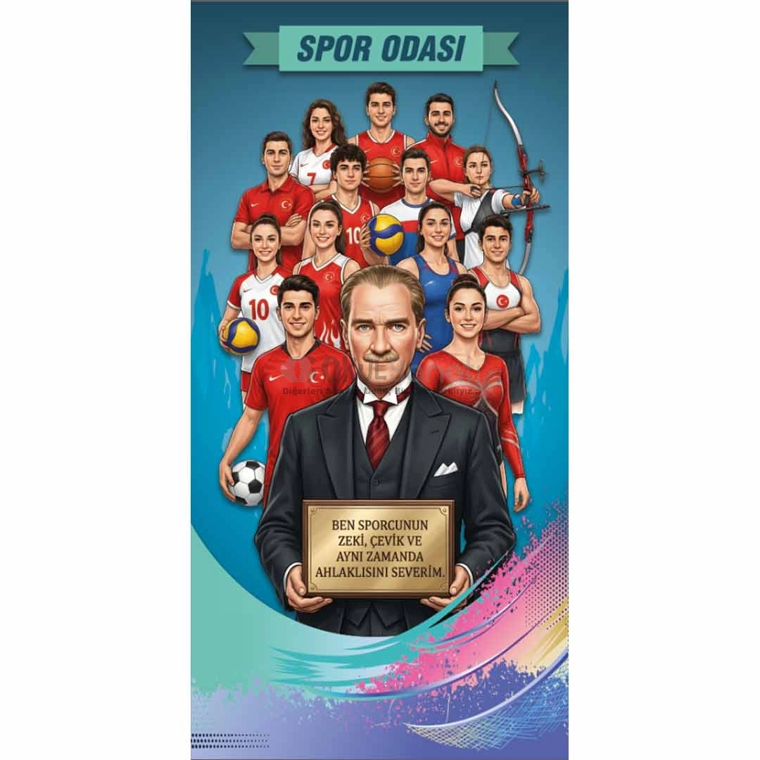 Beden Eğitimi ve Spor Odası Kapı Giydirme Atatürk