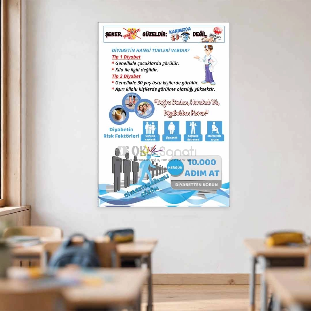 Çocuklarda Diyabet Posteri 1