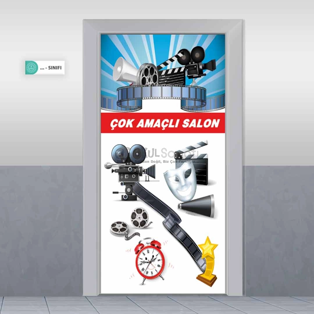 Çok Amaçlı Salon  Kapı Giydirme