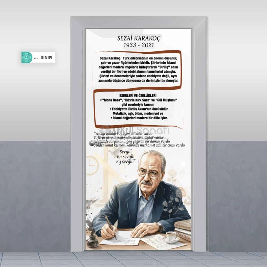 Sezai Karakoç Türkçe, Edebiyat Kapı Giydirme