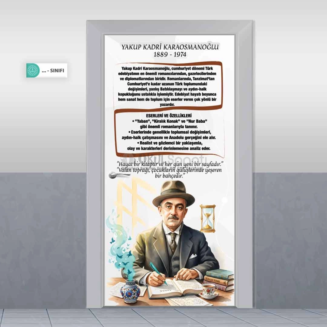 Yakup Kadri Karaosmanoğlu Türkçe, Edebiyat Kapı Giydirme