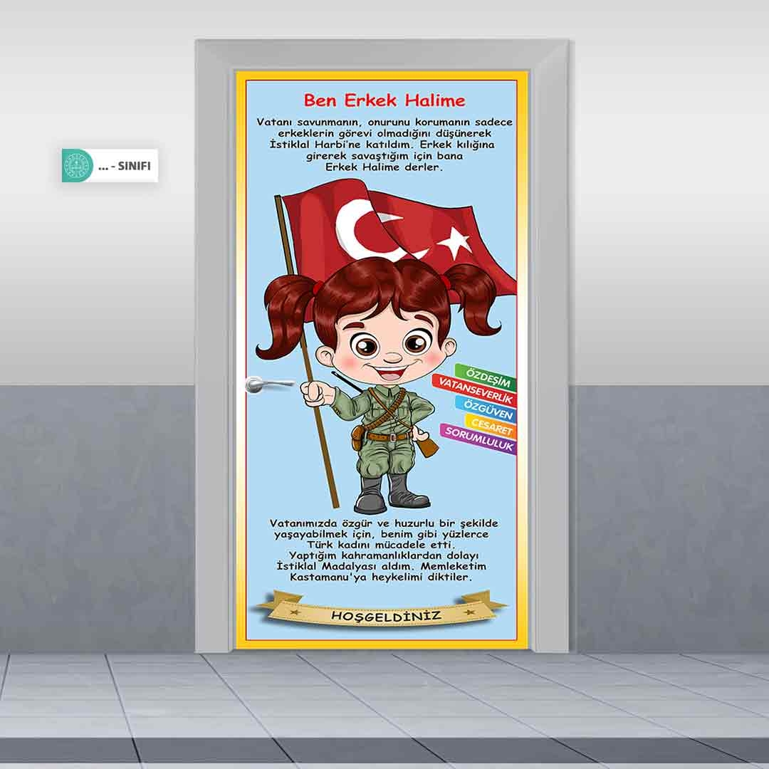 Erkek Halime Kapı Giydirme