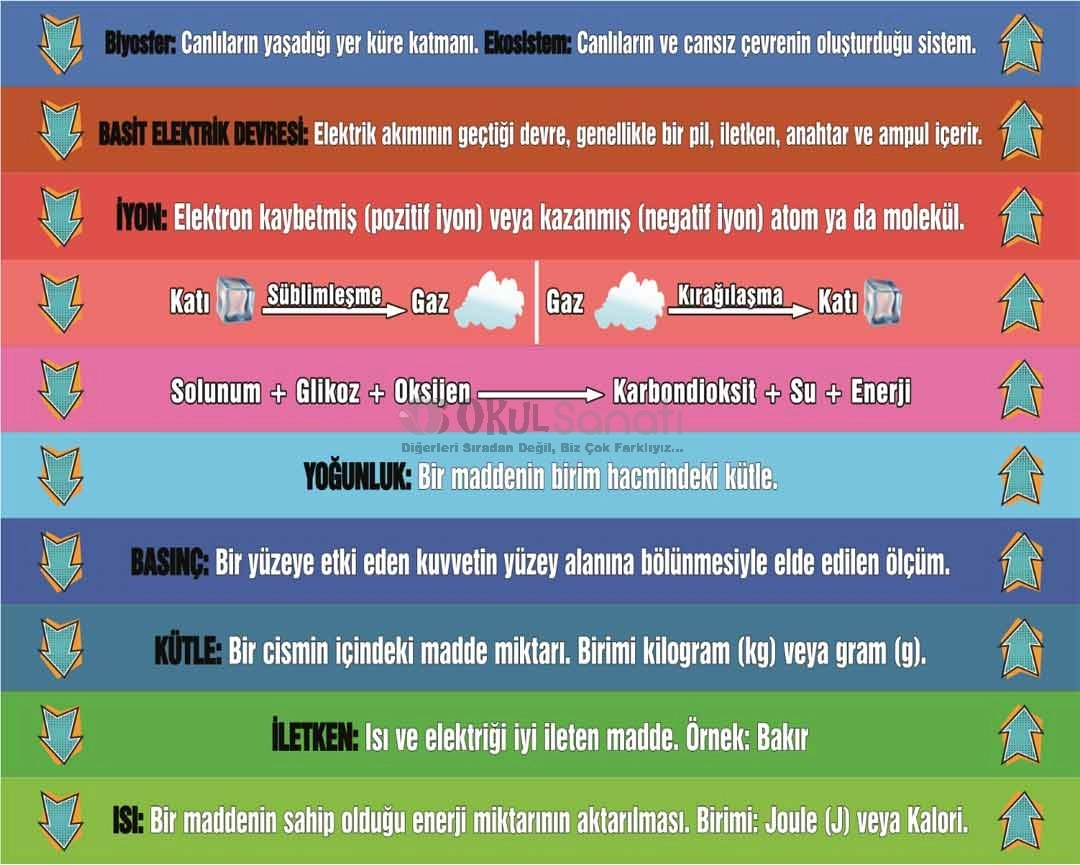 Kavramlar Fen Bilimleri Merdiven Giydirme