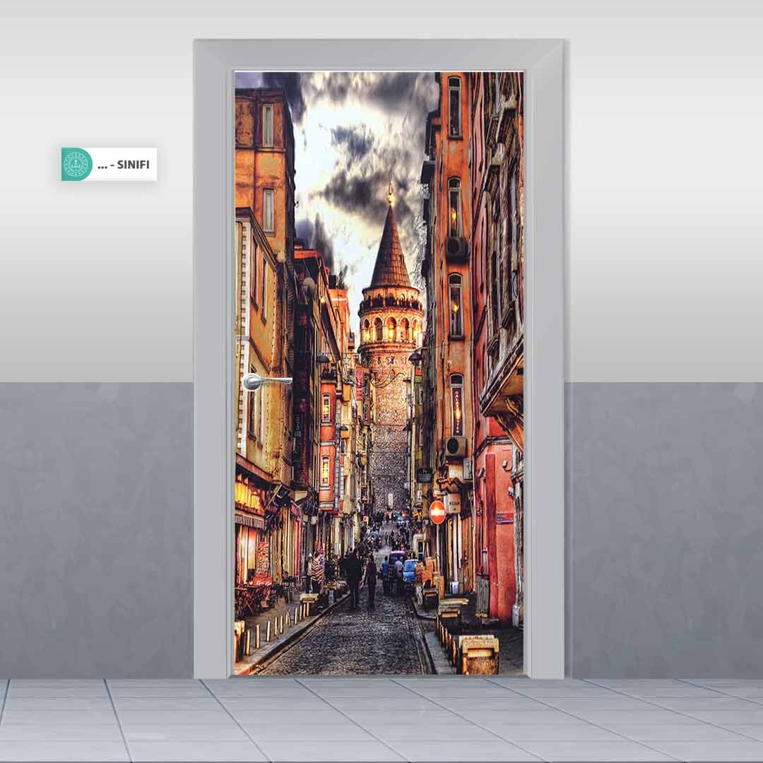 Galata Kulesi İstanbul Kapı Giydirme