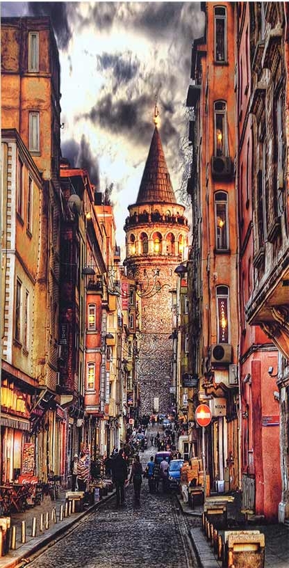 Galata Kulesi İstanbul Kapı Giydirme