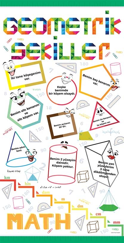 Geometrik Şekiller Kapı Giydirme