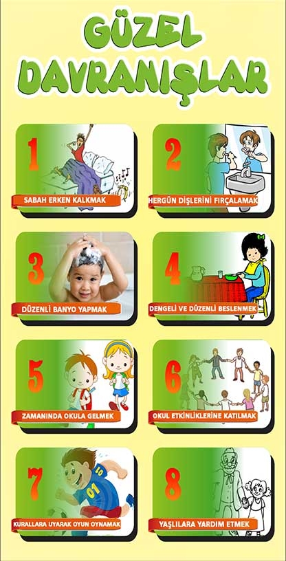 Güzel Davranışlar Kapı Giydirme