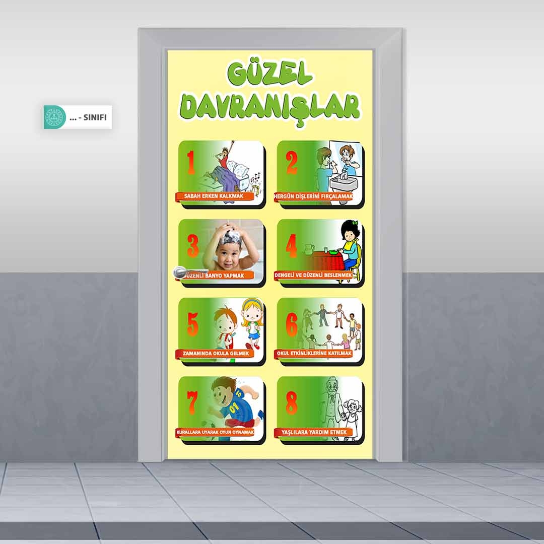 Güzel Davranışlar Kapı Giydirme