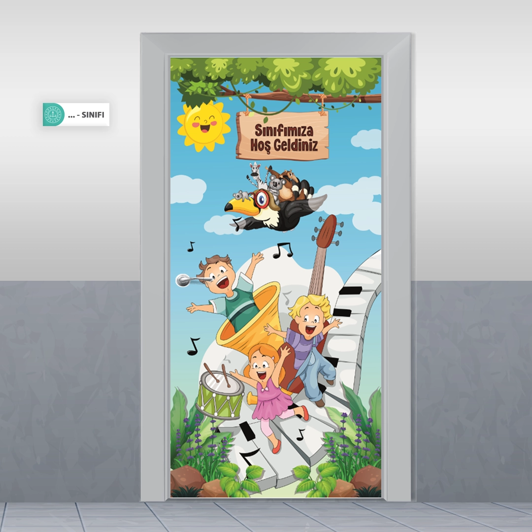 Şarkı Söyleyen Çocuklar Kapı Giydirme