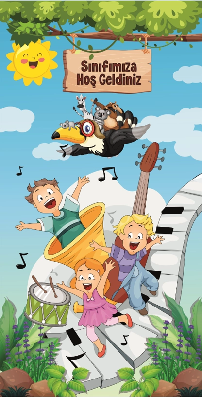 Şarkı Söyleyen Çocuklar Kapı Giydirme