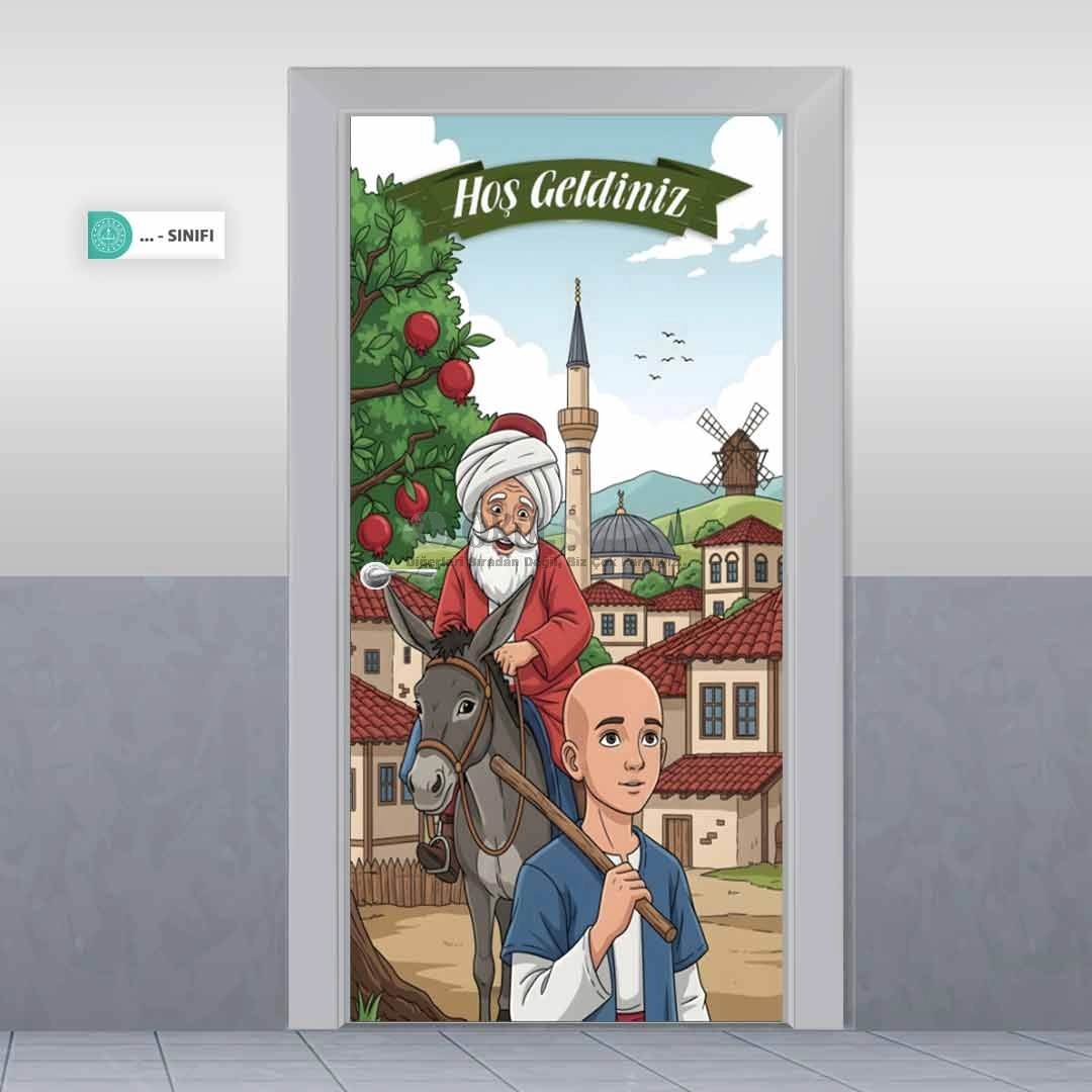 Nasrettin Hoca, Keloğlan İlkokul Anasınıfı Kapı Giydirme