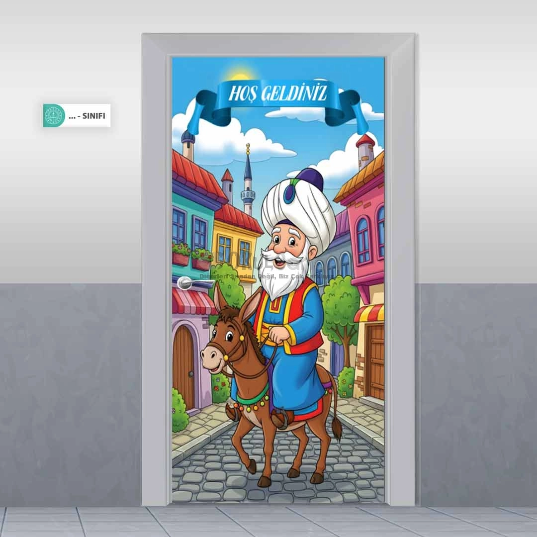 Nasrettin Hoca İlkokul Anasınıfı Kapı Giydirme