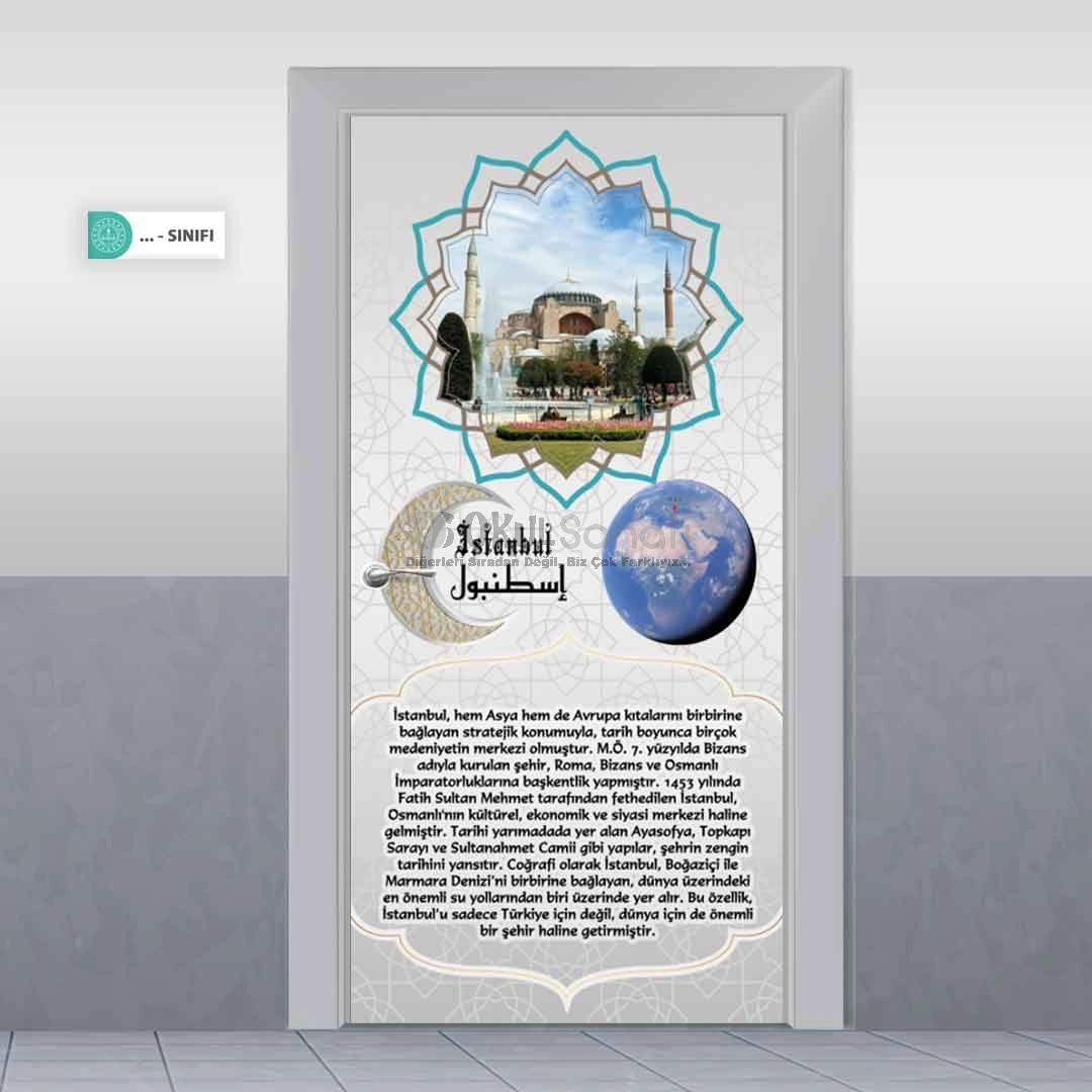 İslam Şehirleri İstanbul İmam Hatip Kapı Giydirme