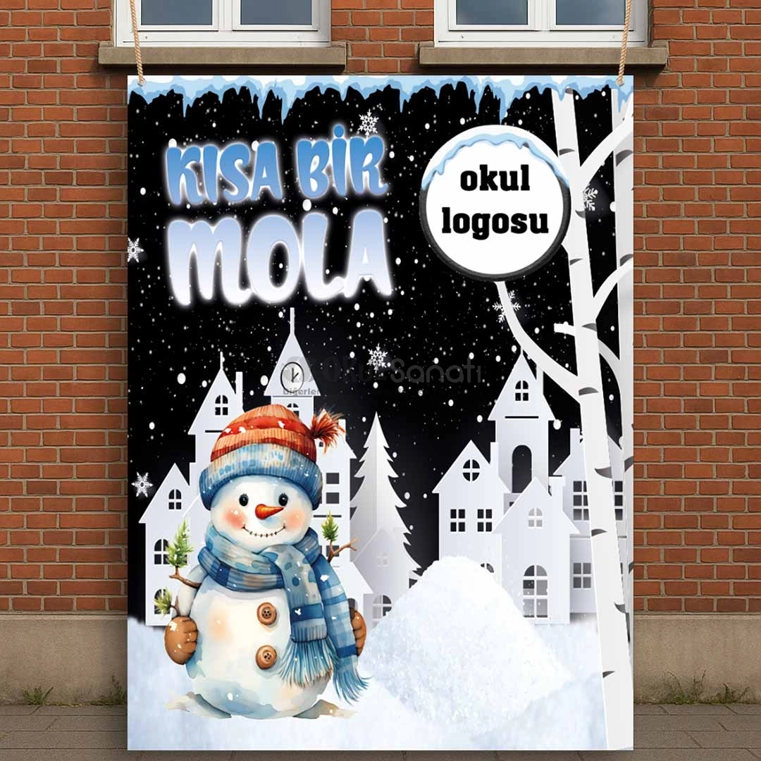 Kısa Bir Mola Ara Karne Brandası