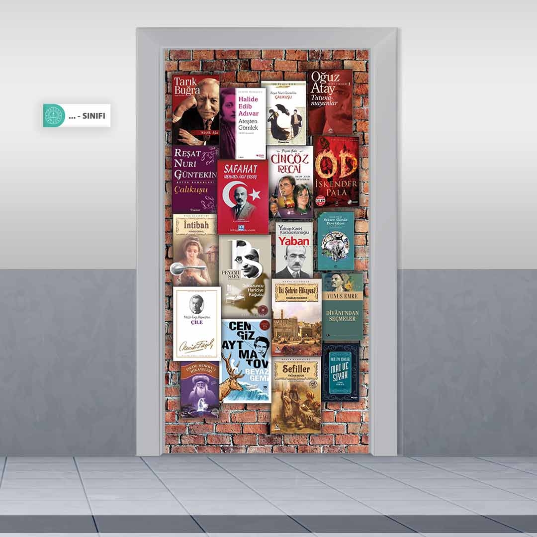 Kitap Kapakları Kapı Giydirme
