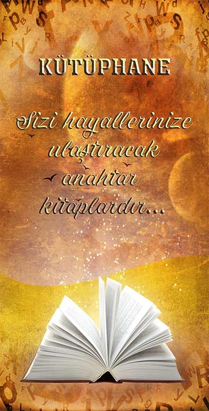 Kütüphane Kapı Giydirme 2