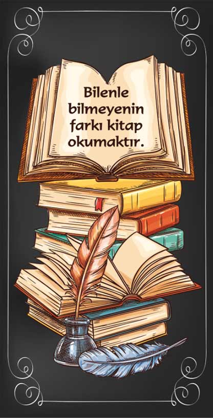 Kütüphane Kapı Giydirme, Türkçe Kapı Giydirme