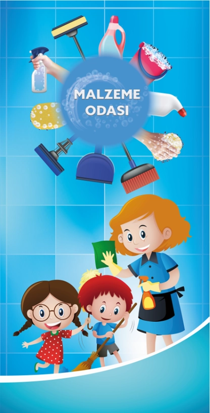 Malzeme Odası Kapı Giydirme
