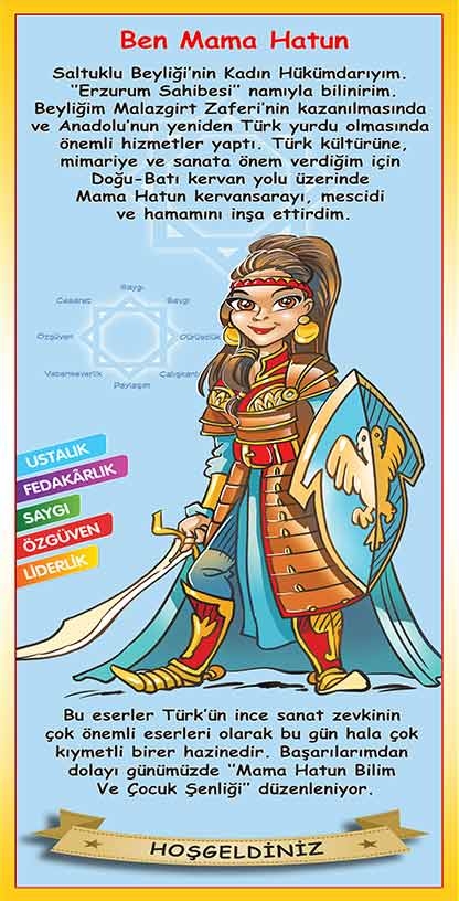 Mama Hatun Kapı Giydirme