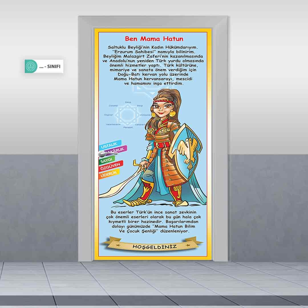Mama Hatun Kapı Giydirme