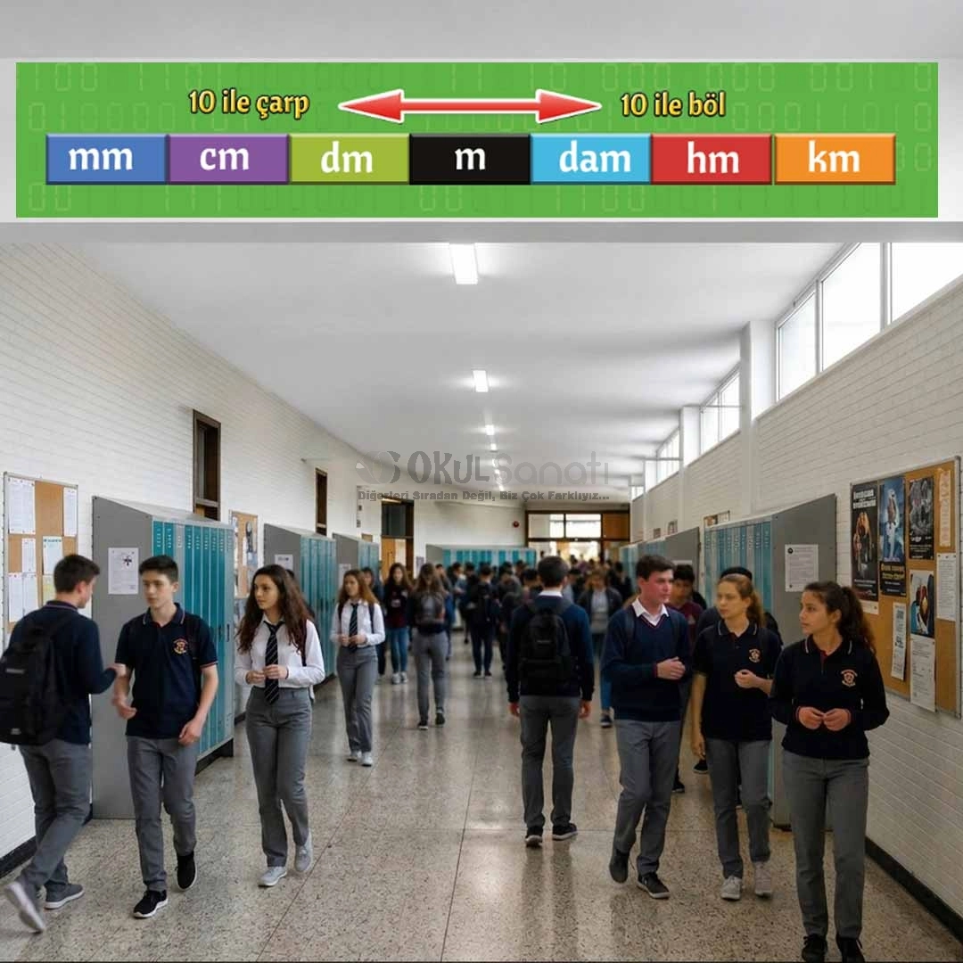 Matematik Sokağı Kiriş Uzunluk Ölçüleri