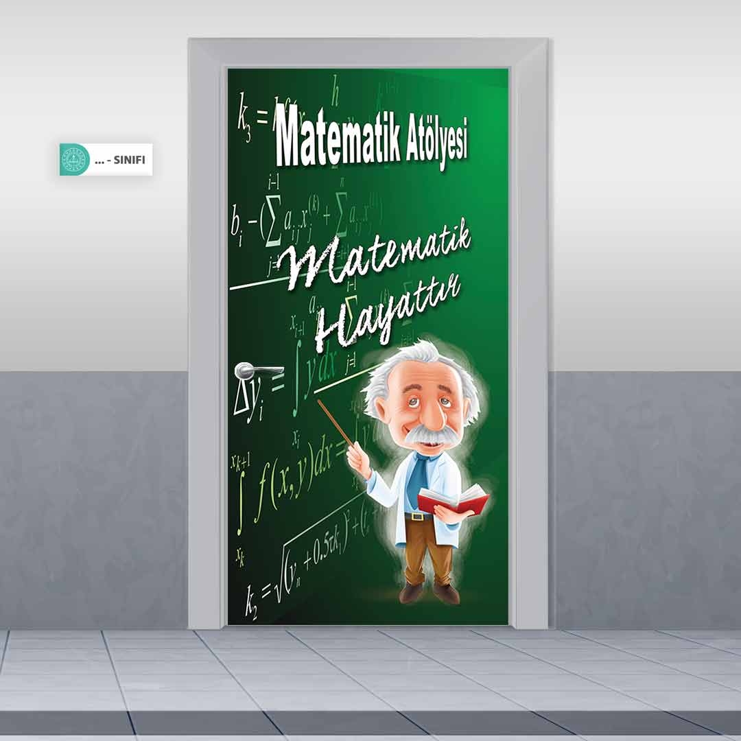 Matematik Atölyesi Kapı Giydirme