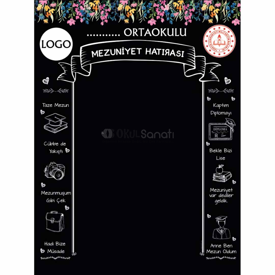 Mezuniyet Hatıra Fotoğraf Brandası 5