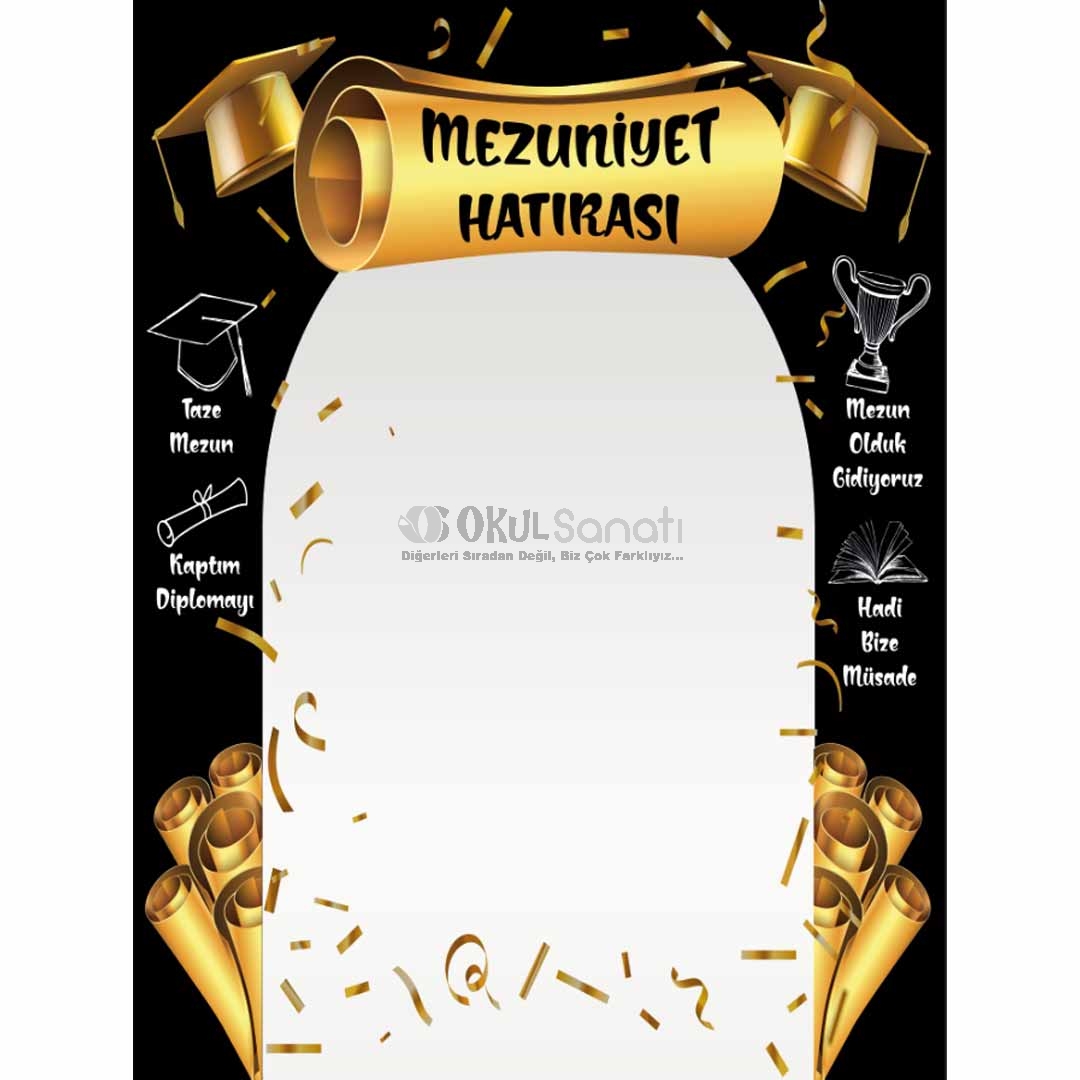 Mezuniyet Hatıra Fotoğraf Brandası 6
