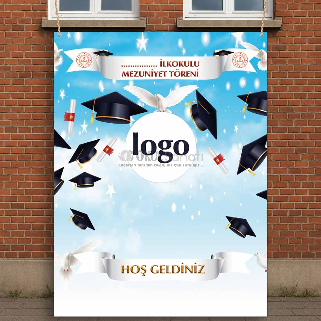 Mezuniyet Hatıra Fotoğraf Brandası 7