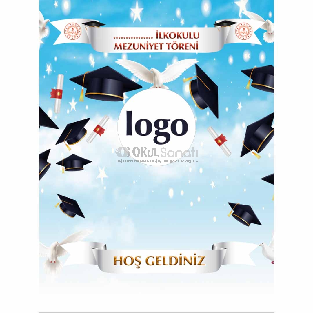 Mezuniyet Hatıra Fotoğraf Brandası 7