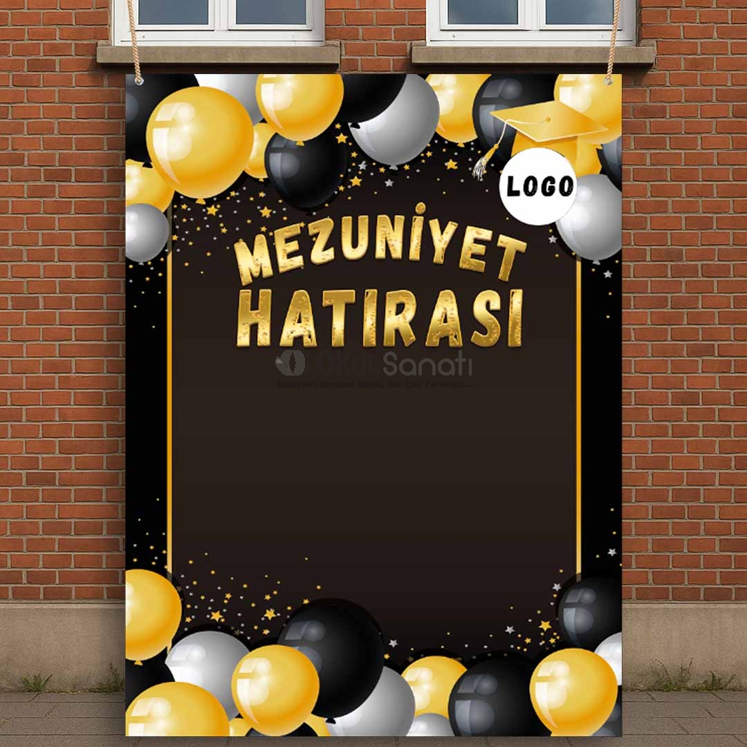 Mezuniyet Hatıra Fotoğraf Brandası 10