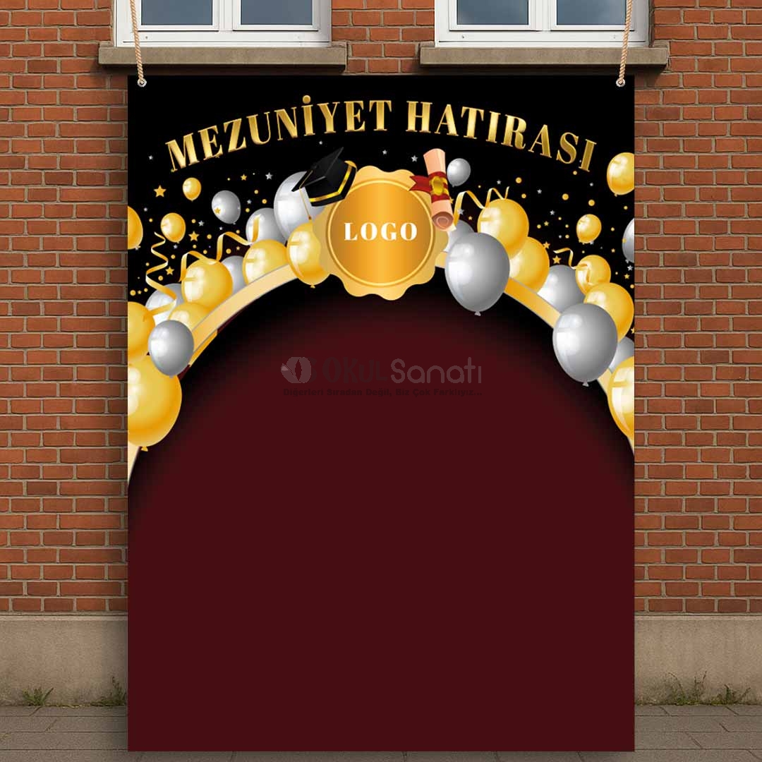 Mezuniyet Hatıra Fotoğraf Brandası 11