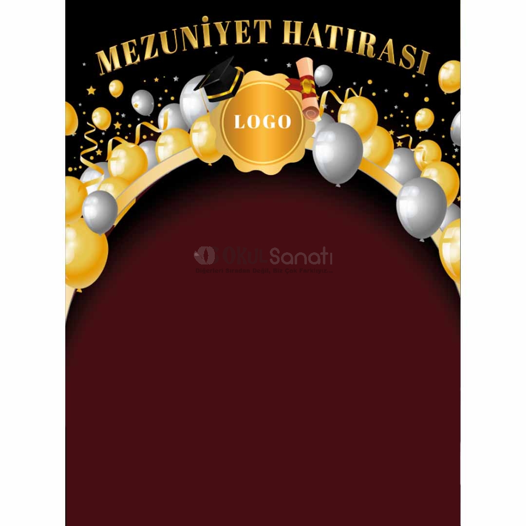 Mezuniyet Hatıra Fotoğraf Brandası 11