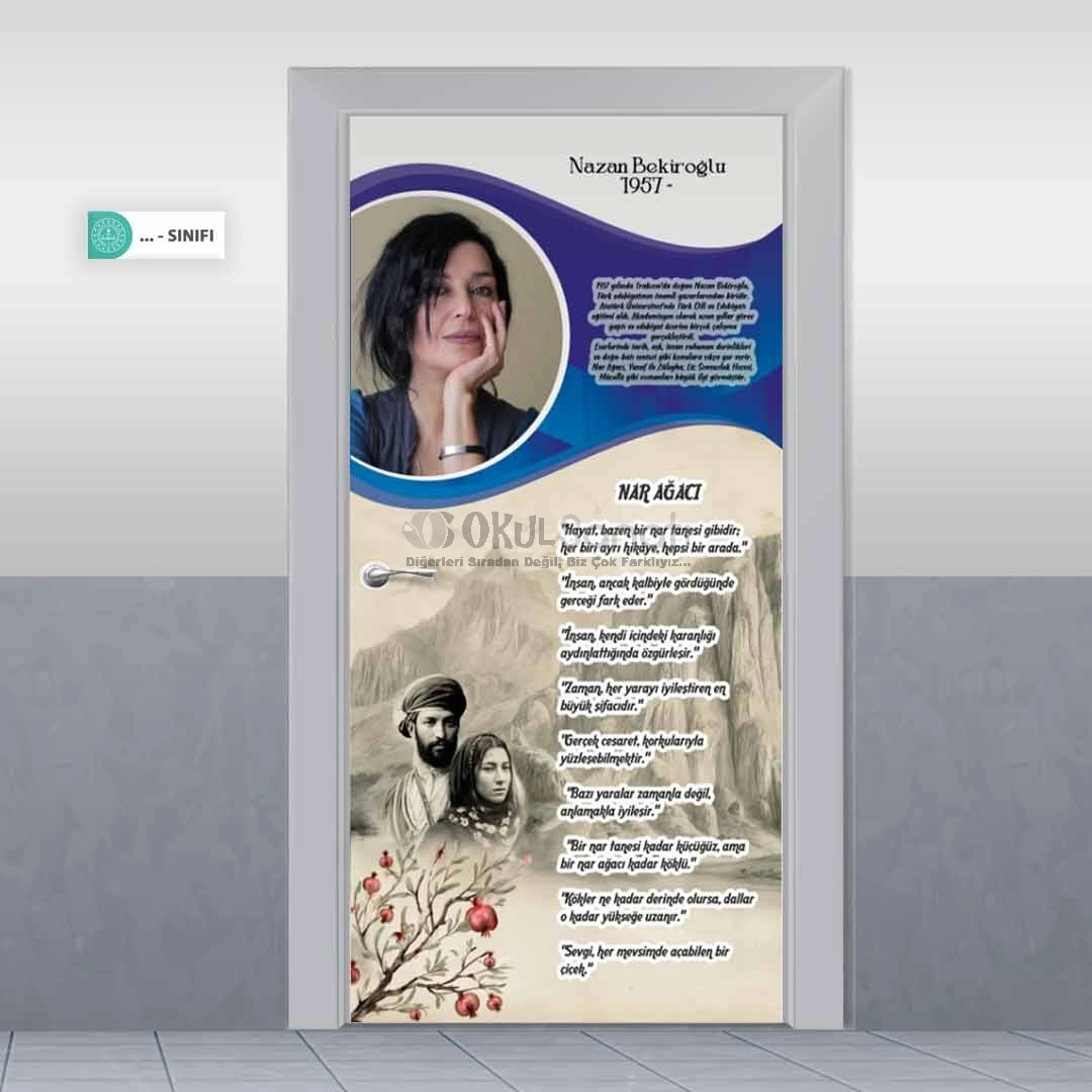 Nazan Bekiroğlu Lise Edebiyat Kapı Giydirme