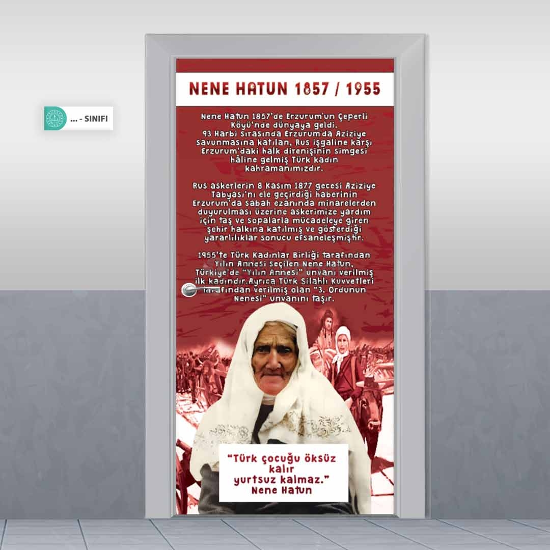 Nene Hatun Kapı Giydirme