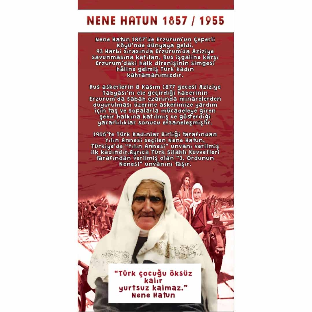 Nene Hatun Kapı Giydirme