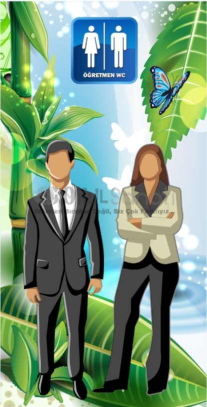 Öğretmen  Wc Kapı Giydirme