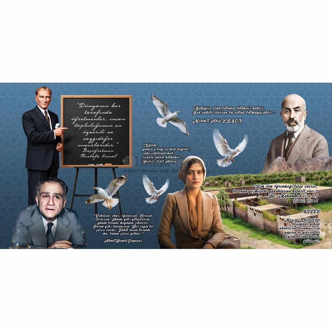 Öğretmenlerimiz Okul Posteri