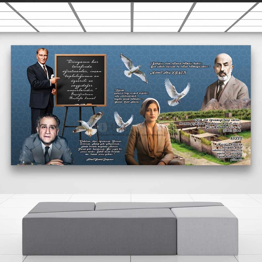 Öğretmenlerimiz Okul Posteri