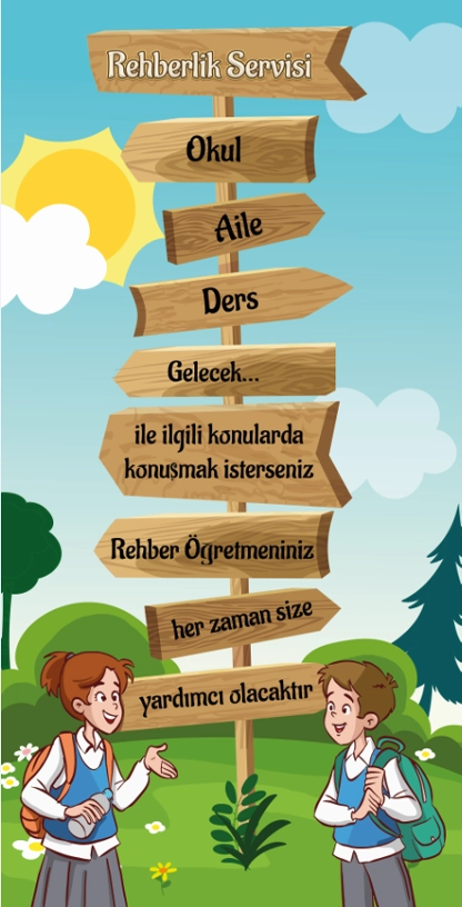 Rehberlik Servisi Kapı Giydirme