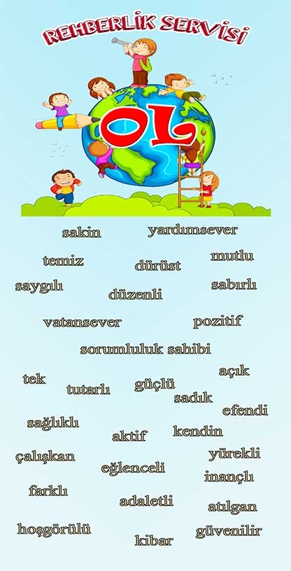 Rehberlik Servisi Kapı Giydirme