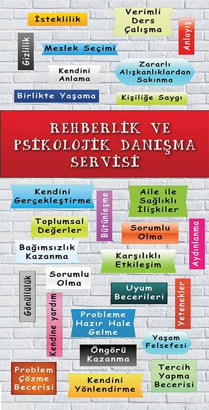 Rehberlik Servisi Kapı Giydirme