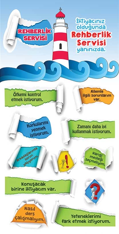 Rehberlik Servisi Kapı Giydirme
