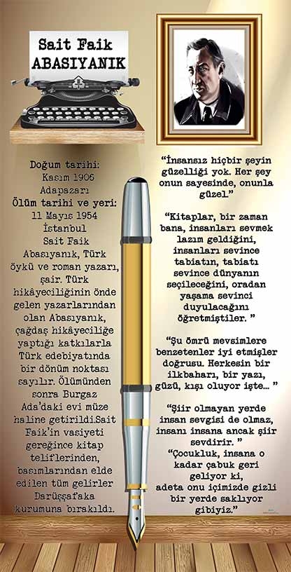 Sait Faik Abasıyanık Kapı Giydirme