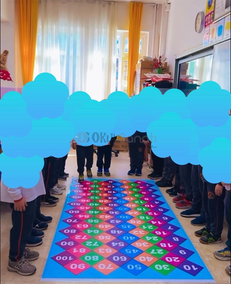Ritmik Sayma Matematik Halısı