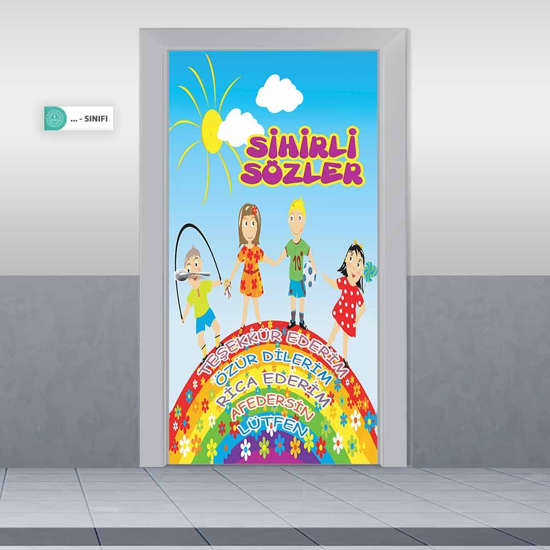 Sihirli Sözler Kapı Giydirme